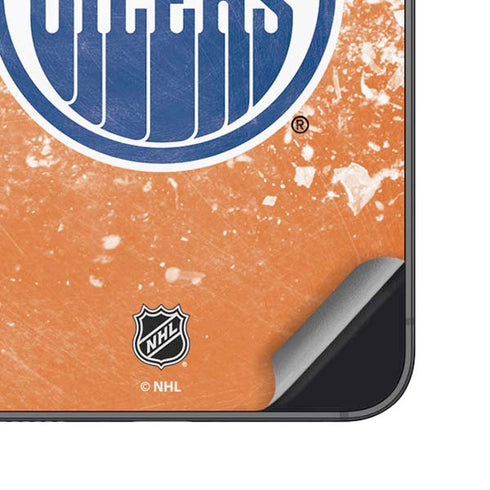 NHL Edmonton Oilers Frozen Galaxy S24 Skin