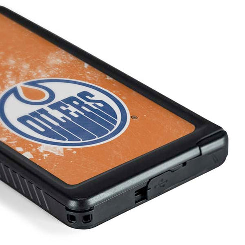 NHL Edmonton Oilers Frozen Galaxy S24 Ultra Waterproof Case