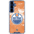 NHL Edmonton Oilers Frozen Galaxy S25 Clear Case