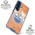 NHL Edmonton Oilers Frozen Galaxy S25 Clear Case