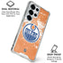 NHL Edmonton Oilers Frozen Galaxy S25 Ultra Clear Case