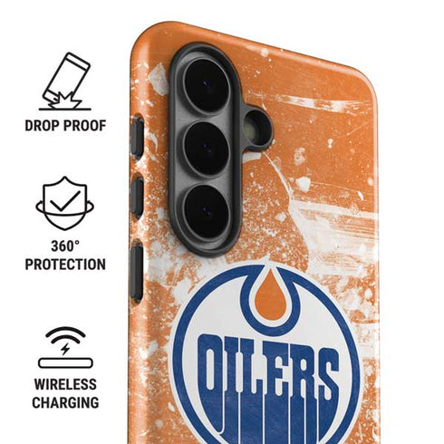 NHL Edmonton Oilers Frozen Galaxy S26 Impact Case