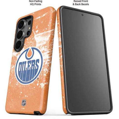 NHL Edmonton Oilers Frozen Galaxy S26 Ultra Impact Case