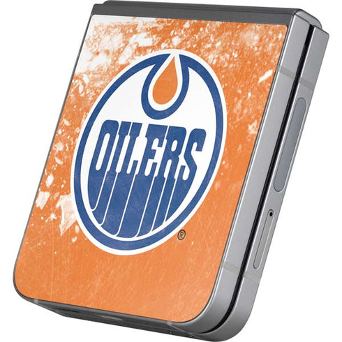 NHL Edmonton Oilers Frozen Galaxy Z Flip6 Skin