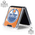 NHL Edmonton Oilers Frozen Galaxy Z Flip6 Clear Case