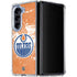 NHL Edmonton Oilers Frozen Galaxy Z Fold5 5G Clear Case