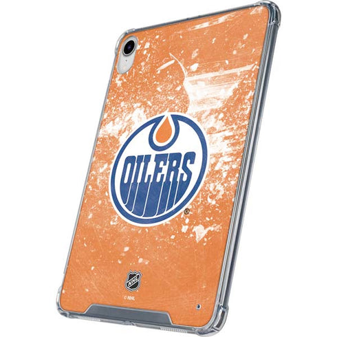 NHL Edmonton Oilers Frozen iPad 11th Gen (2025) Clear Case