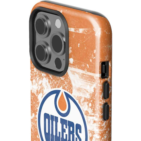 NHL Edmonton Oilers Frozen iPhone 15 Pro Impact Case