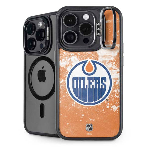 NHL Edmonton Oilers Frozen iPhone 15 Pro Kickstand Case