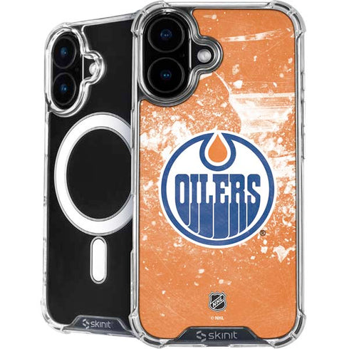 NHL Edmonton Oilers Frozen iPhone 16 MagSafe Case