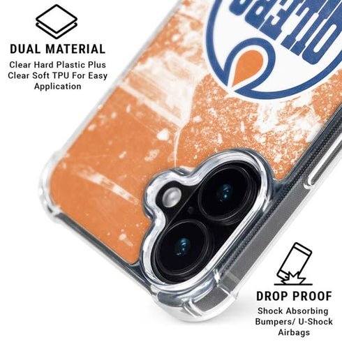 NHL Edmonton Oilers Frozen iPhone 16 MagSafe Case