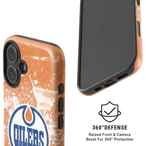 NHL Edmonton Oilers Frozen iPhone 16 Magsafe Impact Case