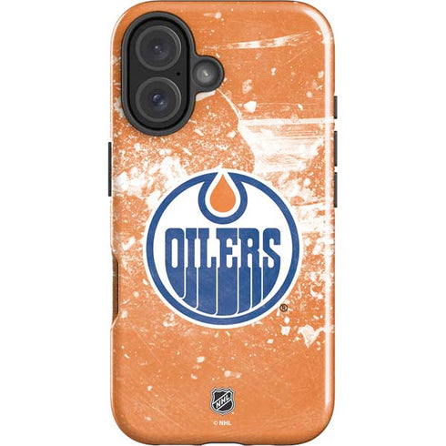 NHL Edmonton Oilers Frozen iPhone 16 Plus Impact Case