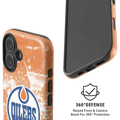 NHL Edmonton Oilers Frozen iPhone 16 Plus Magsafe Impact Case