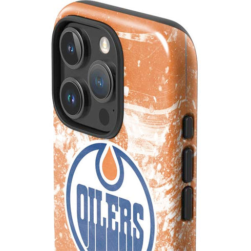 NHL Edmonton Oilers Frozen iPhone 16 Pro Max Impact Case