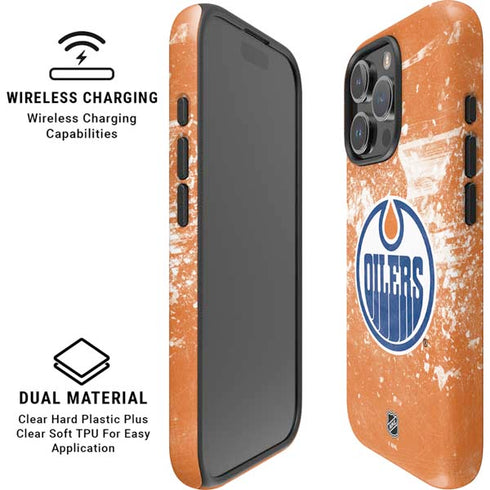 NHL Edmonton Oilers Frozen iPhone 16 Pro Max Magsafe Impact Case