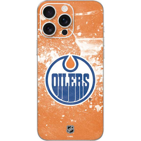 NHL Edmonton Oilers Frozen iPhone 16 Pro Max Skin