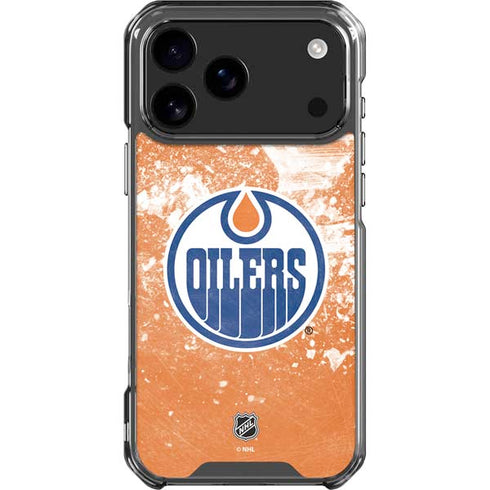NHL Edmonton Oilers Frozen iPhone 18 Pro Max Clear Case
