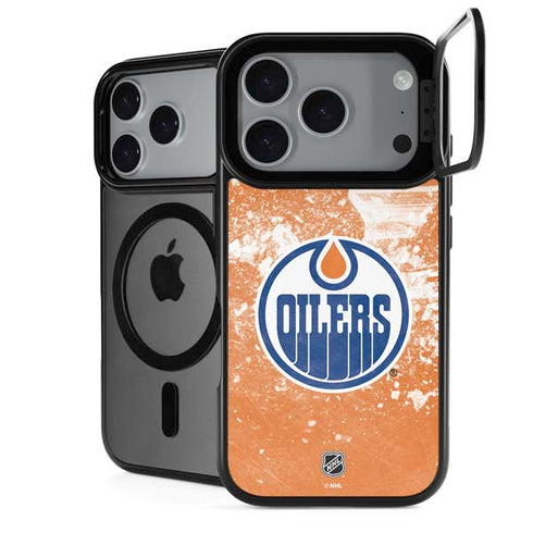 NHL Edmonton Oilers Frozen iPhone 18 Pro Max Kickstand Case