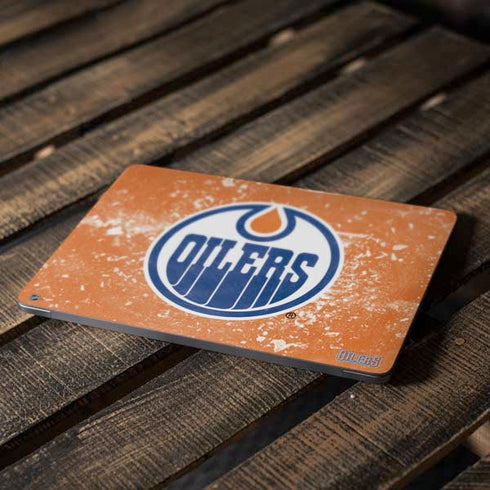 NHL Edmonton Oilers Frozen Apple MacBook Air Skin