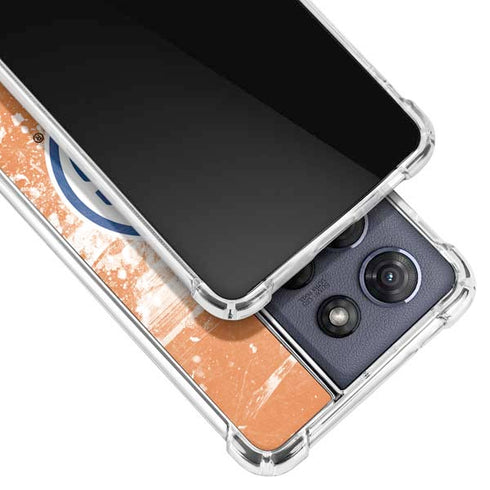 NHL Edmonton Oilers Frozen Moto G Play 5G (2025) Clear Case