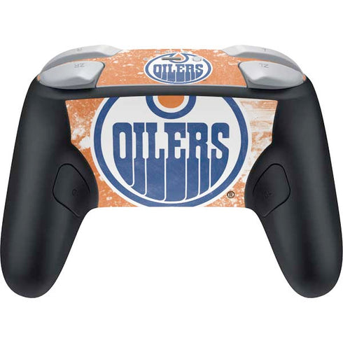 NHL Edmonton Oilers Frozen Nintendo Switch 2 (2025) Pro Controller Skin