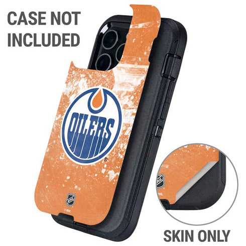 NHL Edmonton Oilers Frozen Otterbox Defender iPhone Skin
