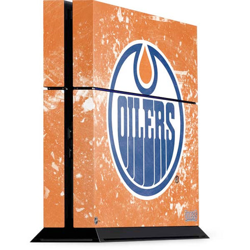 NHL Edmonton Oilers Frozen PlayStation PS4 Skins