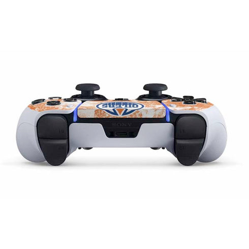 NHL Edmonton Oilers Frozen PS5 DualSense Edge Pro Controller Skin