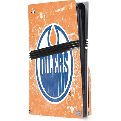 NHL Edmonton Oilers Frozen PlayStation PS5 Skins