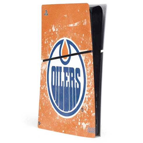 NHL Edmonton Oilers Frozen PlayStation PS5 Skins