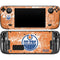 NHL Edmonton Oilers Frozen Steam Deck Handheld Gaming Computer Skin