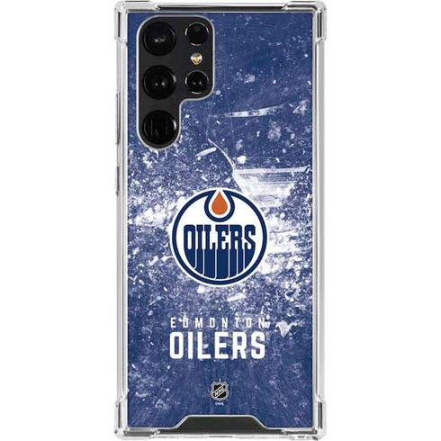 NHL Edmonton Oilers Iced Galaxy Cases