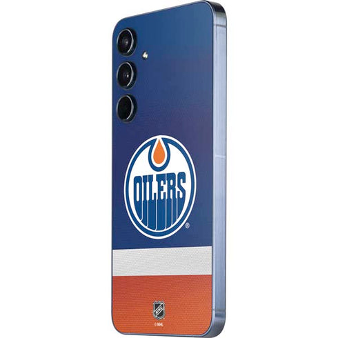 NHL Edmonton Oilers Jersey Galaxy A35 5G Skin