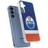 NHL Edmonton Oilers Jersey Galaxy A55 5G Clear Case