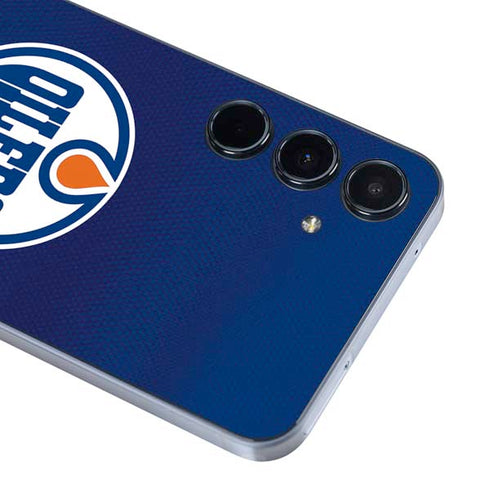 NHL Edmonton Oilers Jersey Galaxy A55 5G Skin