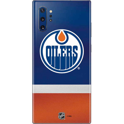 NHL Edmonton Oilers Jersey Galaxy Note 10 Plus Skin