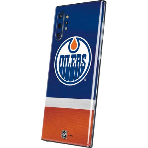 NHL Edmonton Oilers Jersey Galaxy Note 10 Plus Skin