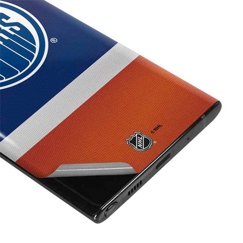NHL Edmonton Oilers Jersey Galaxy Note 10 Plus Skin