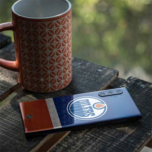 NHL Edmonton Oilers Jersey Galaxy Note 10 Plus Skin