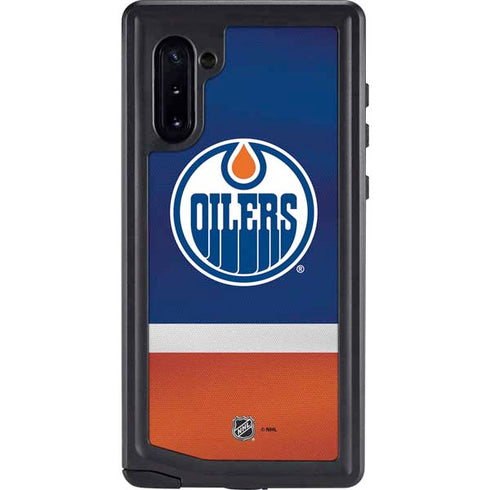 NHL Edmonton Oilers Jersey Galaxy Cases