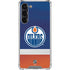 NHL Edmonton Oilers Jersey Galaxy S24 FE Clear Case
