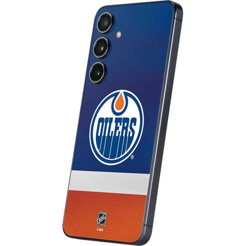 NHL Edmonton Oilers Jersey Galaxy S25 Skin