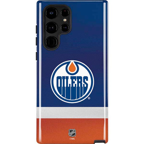 NHL Edmonton Oilers Jersey Galaxy S25 Ultra Impact Case