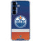 NHL Edmonton Oilers Jersey Galaxy S25 Clear Case
