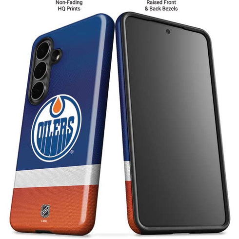 NHL Edmonton Oilers Jersey Galaxy S26 Plus Impact Case