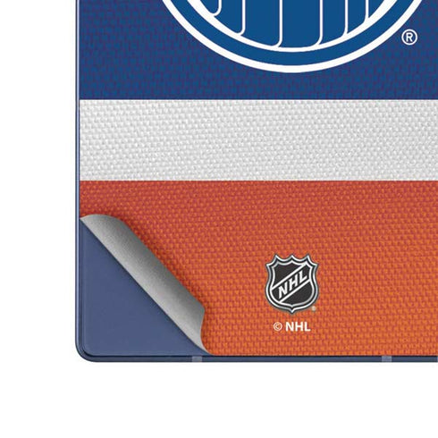 NHL Edmonton Oilers Jersey Galaxy Z Fold6 Skin