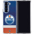 NHL Edmonton Oilers Jersey Galaxy Z Fold7 Clear Case