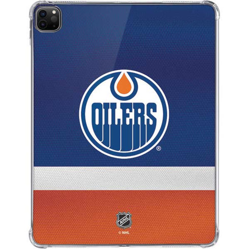 NHL Edmonton Oilers Jersey iPad Pro 11in (2024) Clear Case