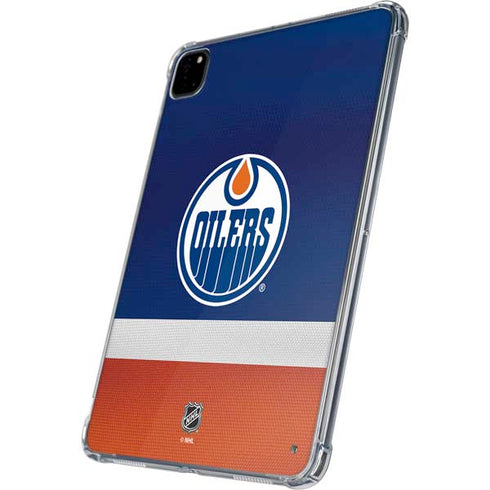 NHL Edmonton Oilers Jersey iPad Pro 11in (2024) Clear Case